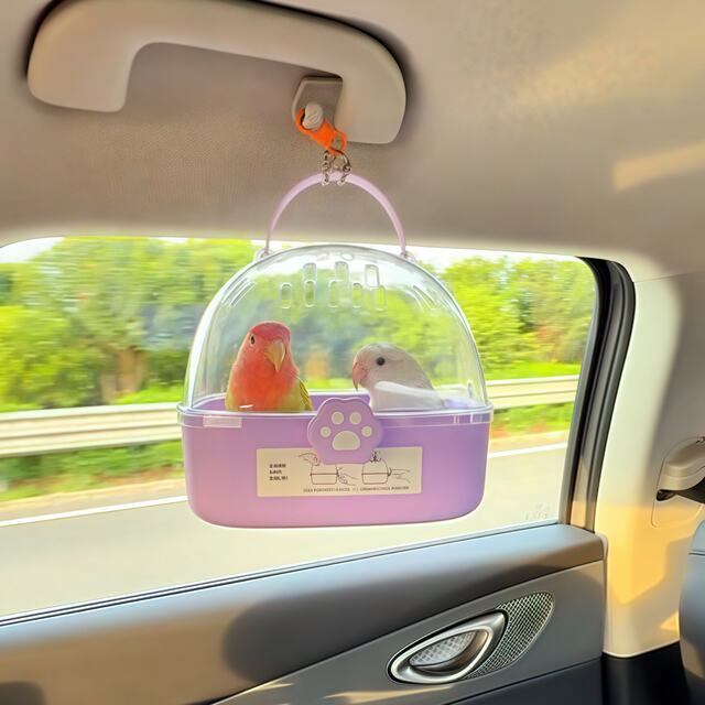 Parrot ນອກ cage portable breathable bird bag ສີດໍາ Phoenix Monk Monk Parrot Little Sun ພິເສດ bird cage ຢູ່ນອກ