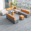 Creative corner sofa office reception and leisure