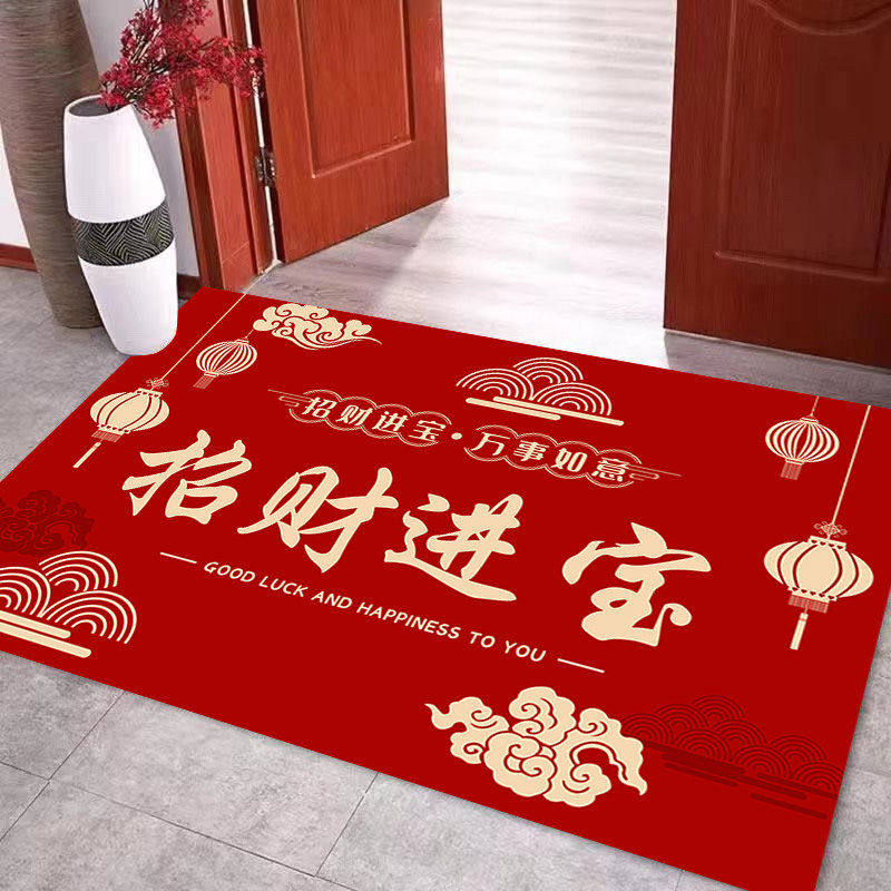 硅藻泥地垫红色地毯加厚入户门门口吸水防滑耐脏脚垫玄关门口垫子,淘宝优惠券,粉丝福利购,淘宝优惠卷