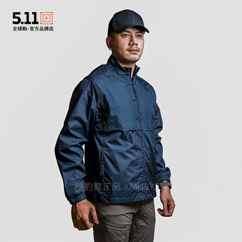 美国5.11轻量皮肤风衣511男户外速干上衣防泼水夹克外套48035 - 图0