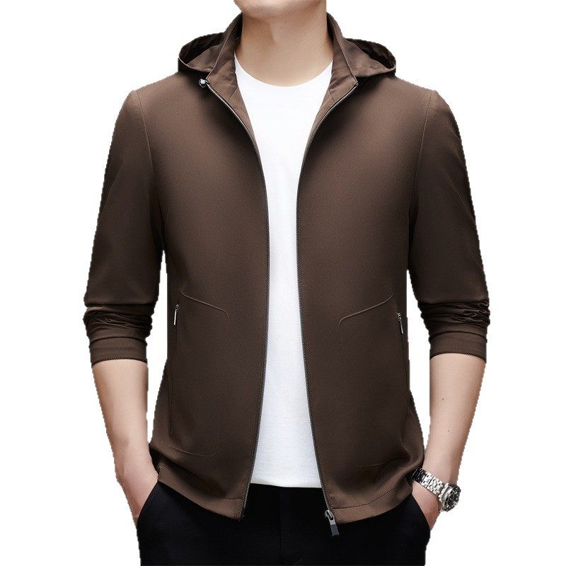 恒源祥男士连帽休闲外套多色可选透气顺滑立体剪裁简约夹克,淘宝优惠券,粉丝福利购,淘宝优惠卷