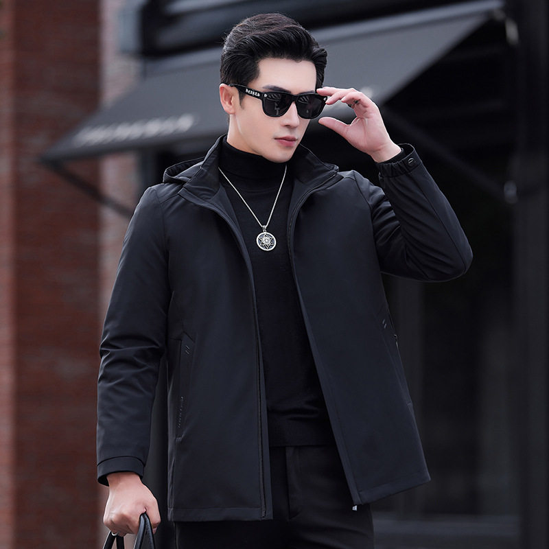 恒源祥男款保暖皮毛一体内胆外套上衣可拆卸帽子 半皮毛袖子秋冬,淘宝优惠券,粉丝福利购,淘宝优惠卷