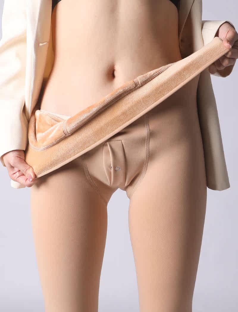 自然肌芭比裤男大码保暖裤秋冬季囊袋款肉色光腿神器免穿内裤连裤,淘宝优惠券,粉丝福利购,淘宝优惠卷