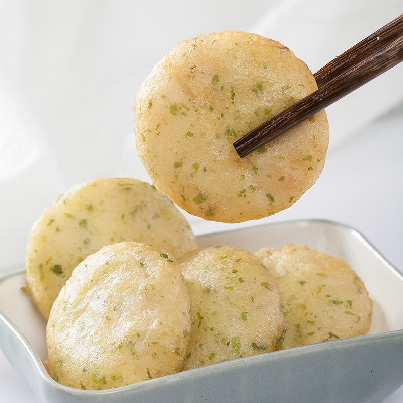 海苔虾饼鲜虾饼儿童辅食早餐半成品果蔬鲜虾饼虾排速食空气炸锅 - 图1