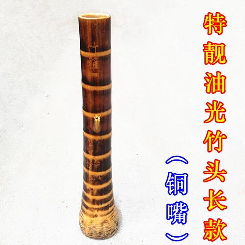 Бесплатная доставка бамбуковых ремесел, бамбуковые сигареты, сигаретные трубки, табак, дымовая сигаретная горшка, большой бамбук -маоминг