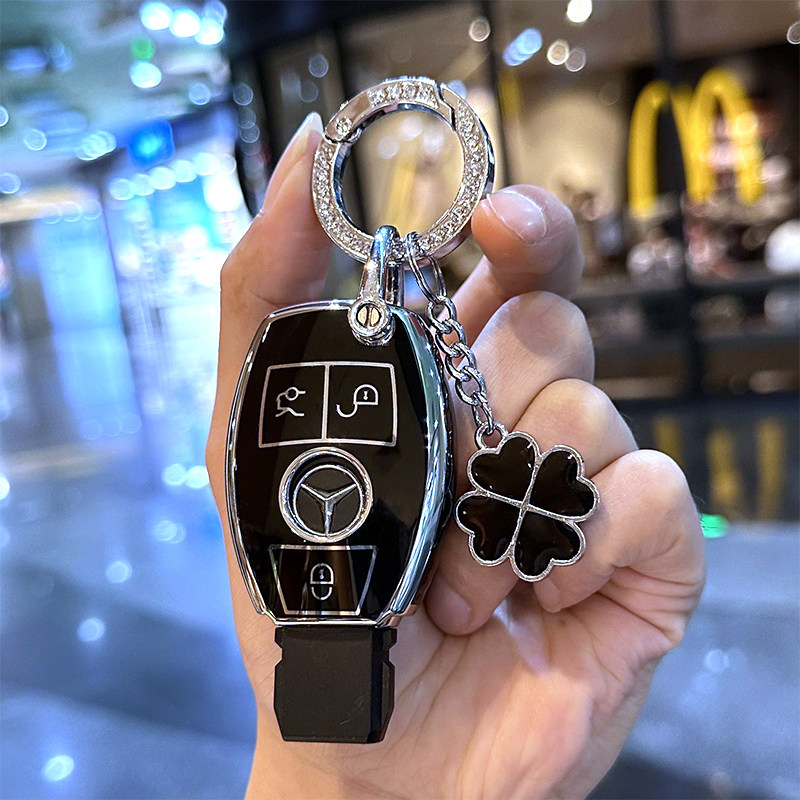 奔驰gla200钥匙套C200L壳A级a180L扣glc260L包B级260GLK R级G级SL,淘宝优惠券,粉丝福利购,淘宝优惠卷