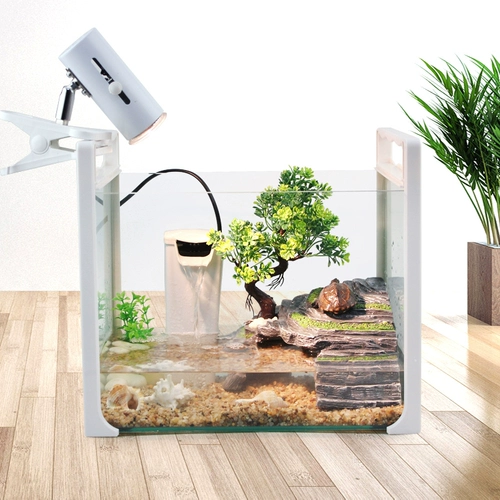 Фильтр с низким уровнем воды Фильтр рыбная резервуар водопад -тип малая черепаха черепаха коробка погрузка на насос всасывающий навод