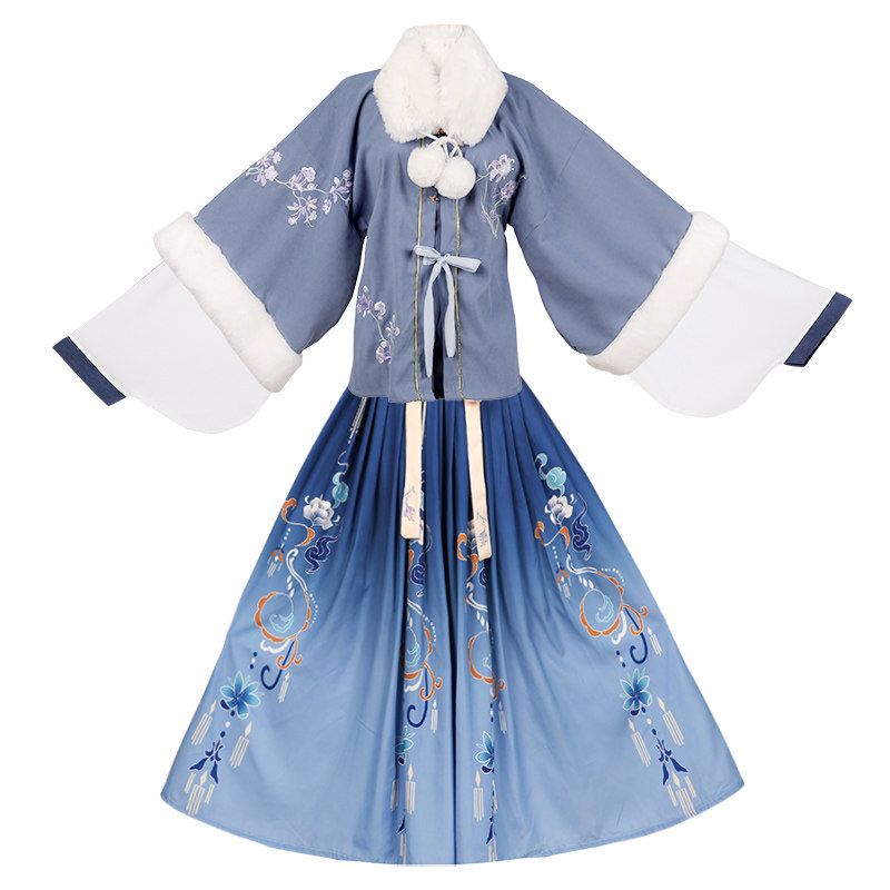 原创中国风古装正版改良小个子汉服 麦括汉服