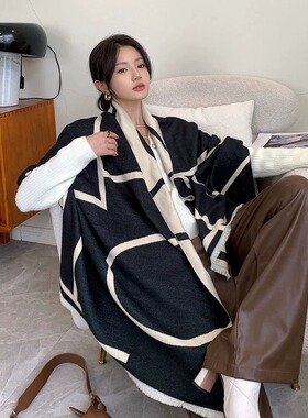CoorKeva羊绒围巾女外搭送女友