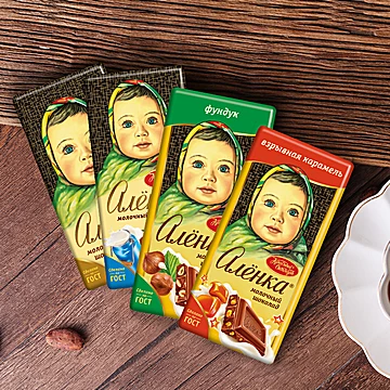 Alenka爱莲巧俄罗斯进口巧克力[10元优惠券]-寻折猪