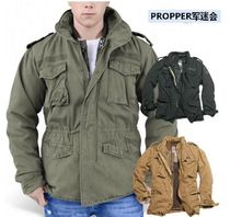 Army Brigade Wind Germany Retro Autumn Winter Washed Pure Cotton M65 Wind Coat Jacket No Liner Cotton Coat Coat Big Code