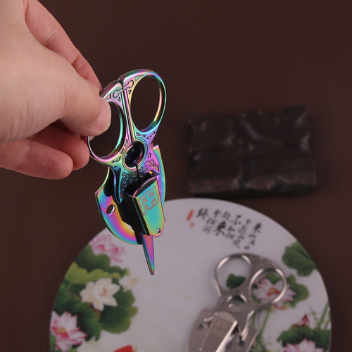 狂拉飞鱼钓箱剪刀不锈钢钓鱼小剪刀铅皮鱼线炫彩钓箱配件垂钓渔具 - 图2