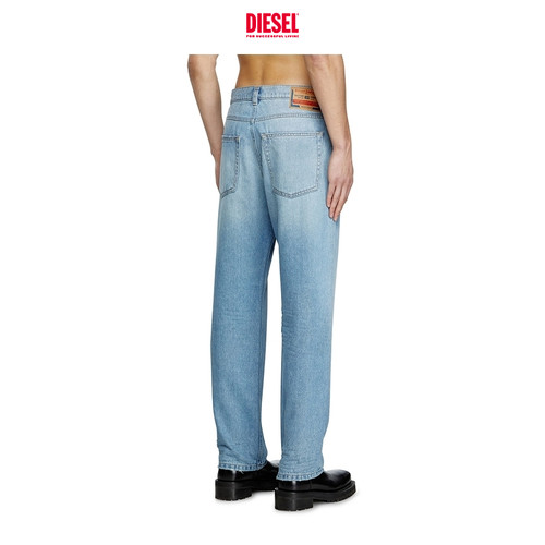 [折扣]DIESEL男士D-MACS通勤穿搭中腰合身直筒牛仔裤A041490CLBA - 图0