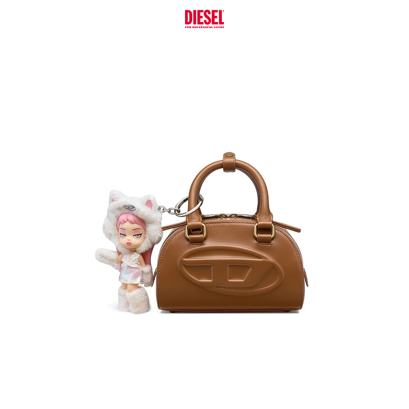 [天猫独家]DIESEL女士25新款1DR DOME叮当包2.0保龄球包 - 图0