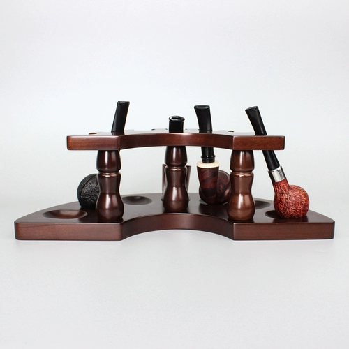 Newbee Pipe Stand Solid Wood Vertical Fean 7-позиционный ковш сидень