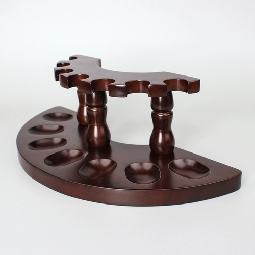 Newbee Pipe Stand Solid Wood Vertical Fean 7-позиционный ковш сидень
