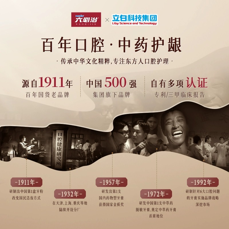  六必治洗护牙膏