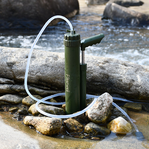 8000L便携式户外净水器野外生存直饮净水器过滤器防灾救灾装备 - 图2