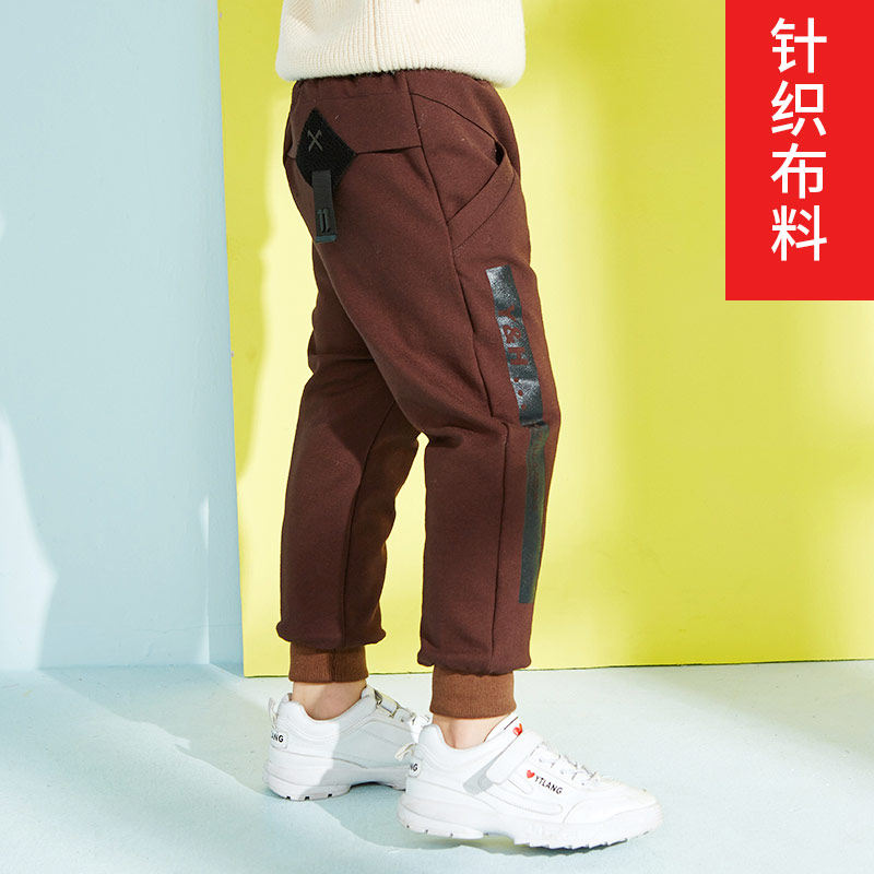 盈湖幼童冬季儿童羽绒裤休闲裤子 盈湖童装羽绒裤