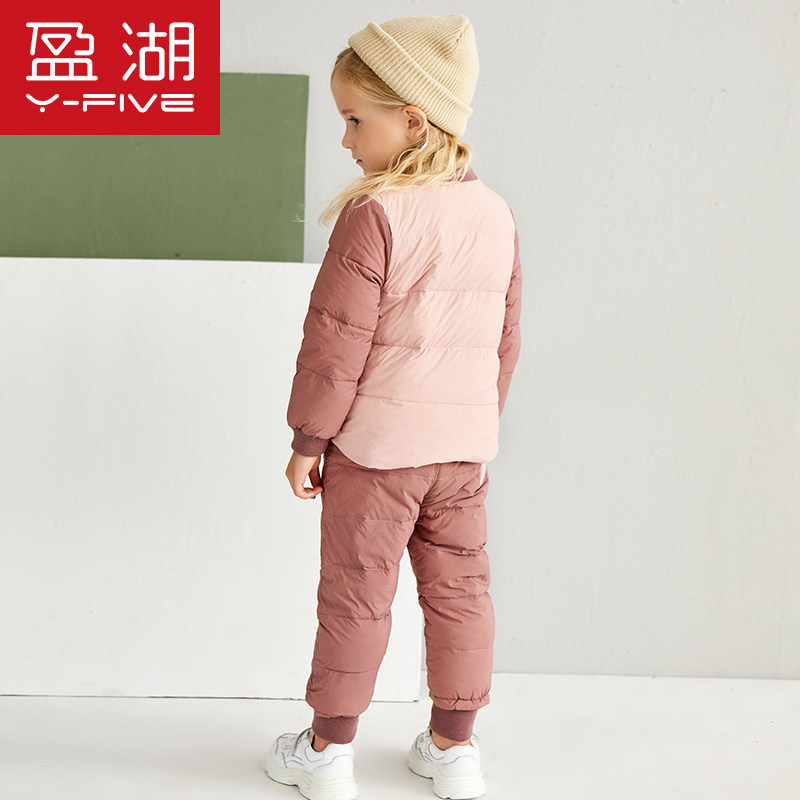 盈湖婴幼儿女宝宝反季羽绒服加厚男 盈湖童装羽绒内胆