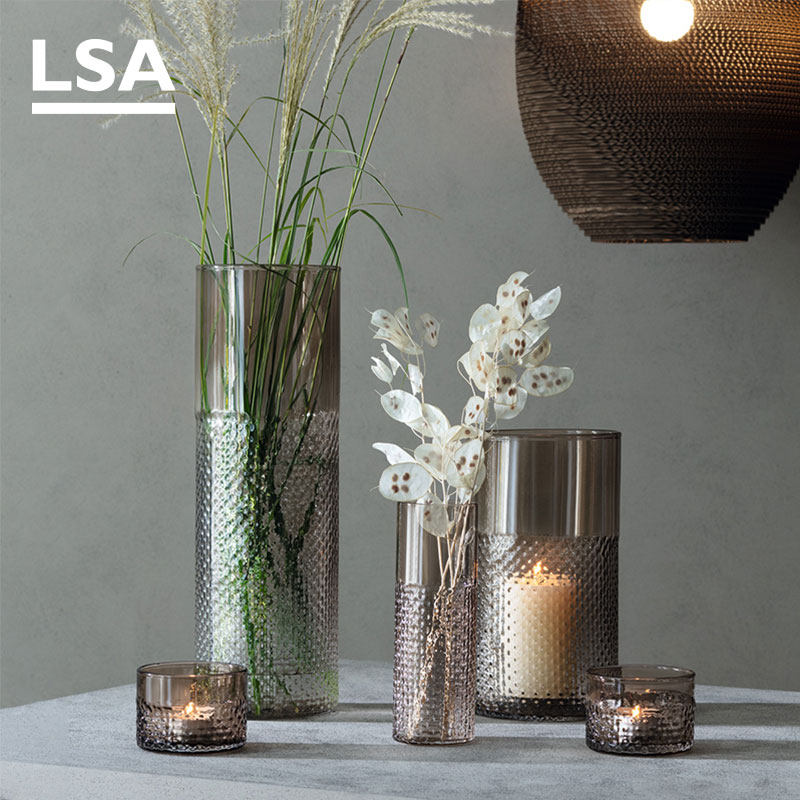 【年末清仓】进口玻璃花瓶摆件北欧装饰客厅鲜花瓶干花插花器,淘宝优惠券,粉丝福利购,淘宝优惠卷