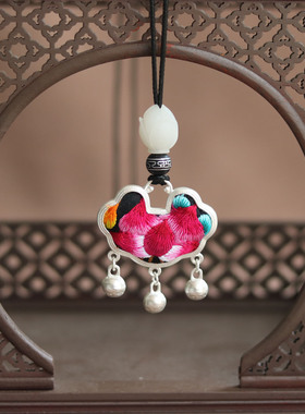 民族风项链毛衣链长款新中式