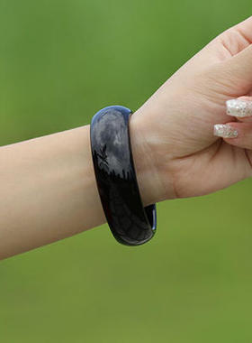 加宽加厚玉手镯玛瑙玉髓佳品手镯