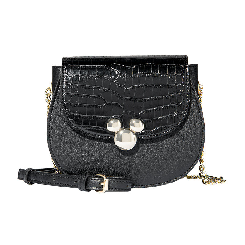 森马女2020新款迪士尼锁扣斜挎包包 森马outlets店女士包袋