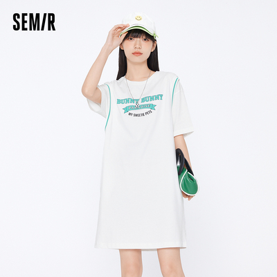 [连衣裙合辑]森马女高级感气质黑色复古夏季显白遮肉新款