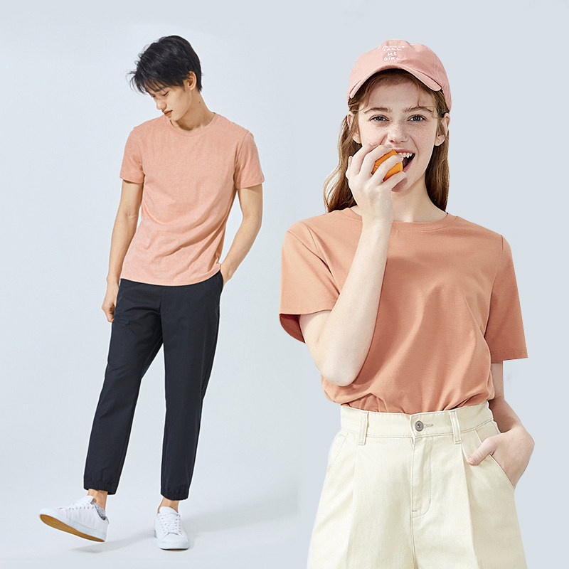 semir /森马男纯棉情侣装夏装t恤 森马outlets店T恤