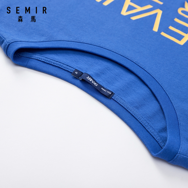 森马短袖2020夏季新款破洞印花t恤 森马outlets店T恤