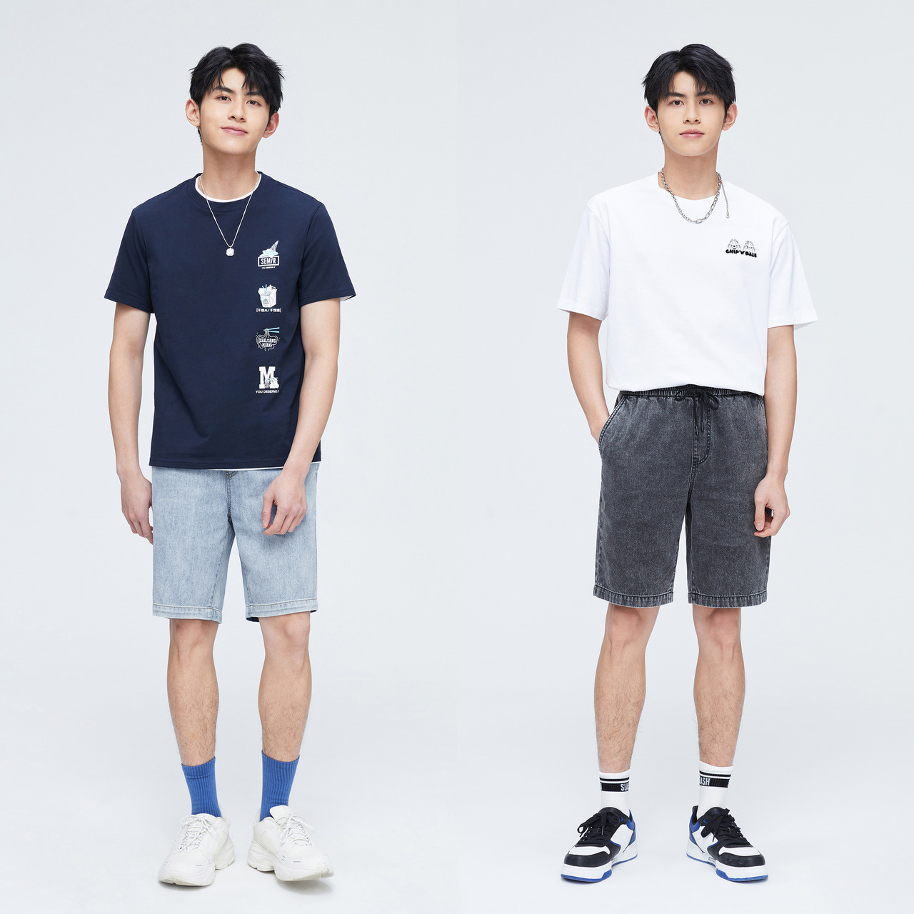  森马outlets店牛仔裤