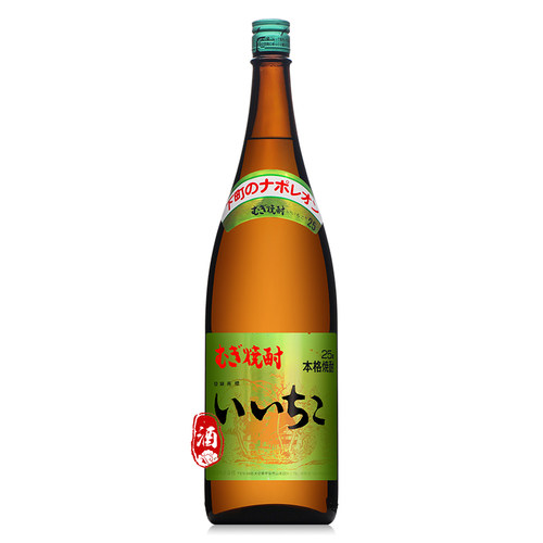 日本烧酒iichiko亦竹特制大麦本格烧酒日本进口蒸馏酒1800ml 1.8L - 图0