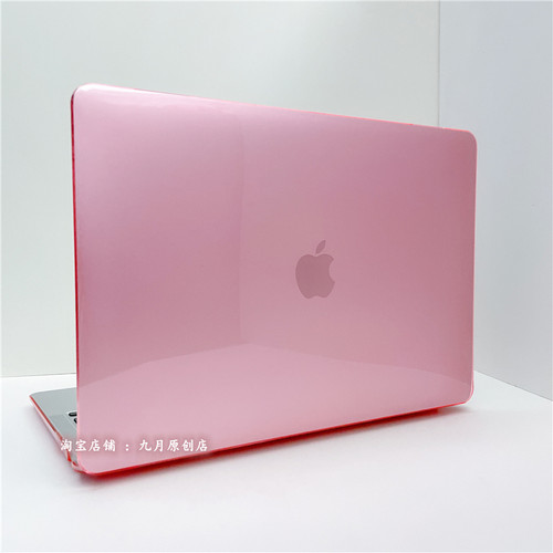 ins彩色水晶适用macbookair保护壳2020防摔m1苹果笔记本macbookpro13寸保护套macbookair15寸外壳pro16透明壳 - 图1