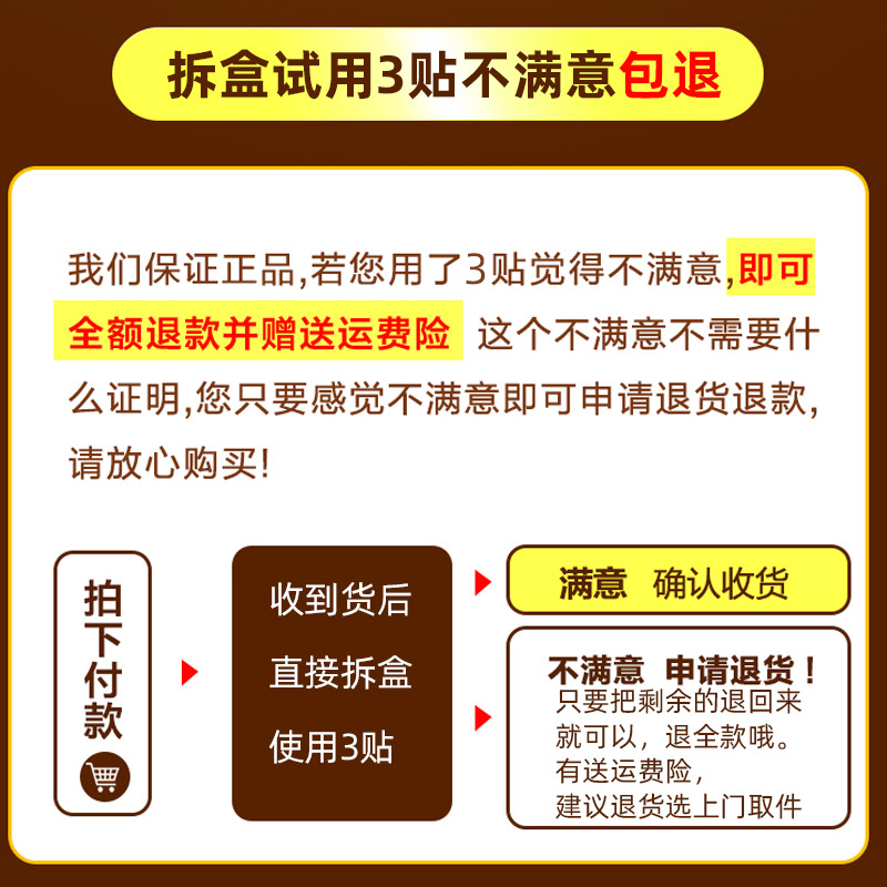 正品光仁堂筋骨贴苗太极北京光仁堂官方正品颈肩腰腿关节通络膏贴-图1