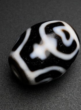 拍卖藏传至纯老料高油包浆宝瓶天珠吊坠锁骨链配珠男女款项链挂件