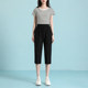 ຂະຫນາດຂະຫນາດໃຫຍ່ ice silk pants women's straight pants fat mm mom pants