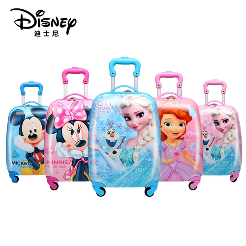 Дисней, универсальный чемодан на колесиках для мальчиков, «Холодное сердце»