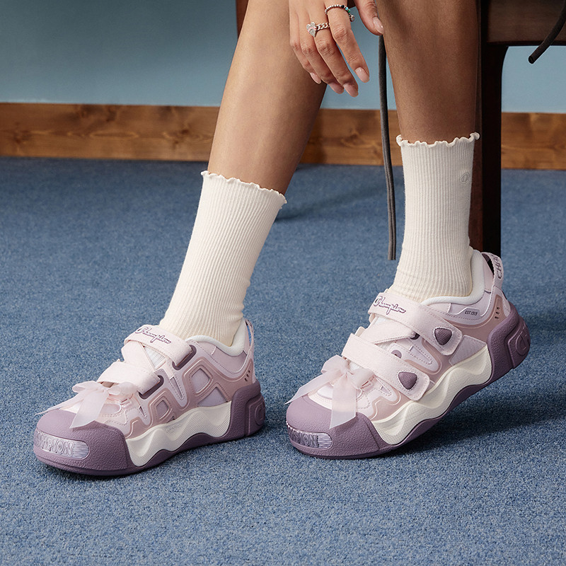 Champion冠军膨膨玛丽珍凉鞋25夏季新款户外登山休闲鞋透气魔术贴