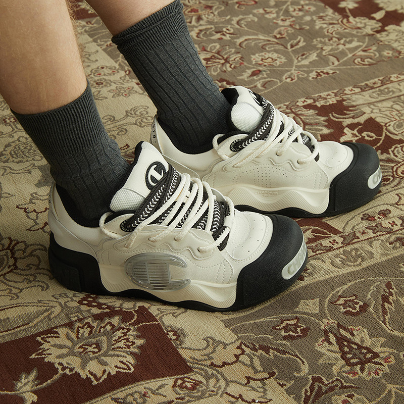 Champion冠军面包鞋25秋冬新款膨膨大头鞋女增高休闲鞋男红色板鞋,淘宝优惠券,粉丝福利购,淘宝优惠卷