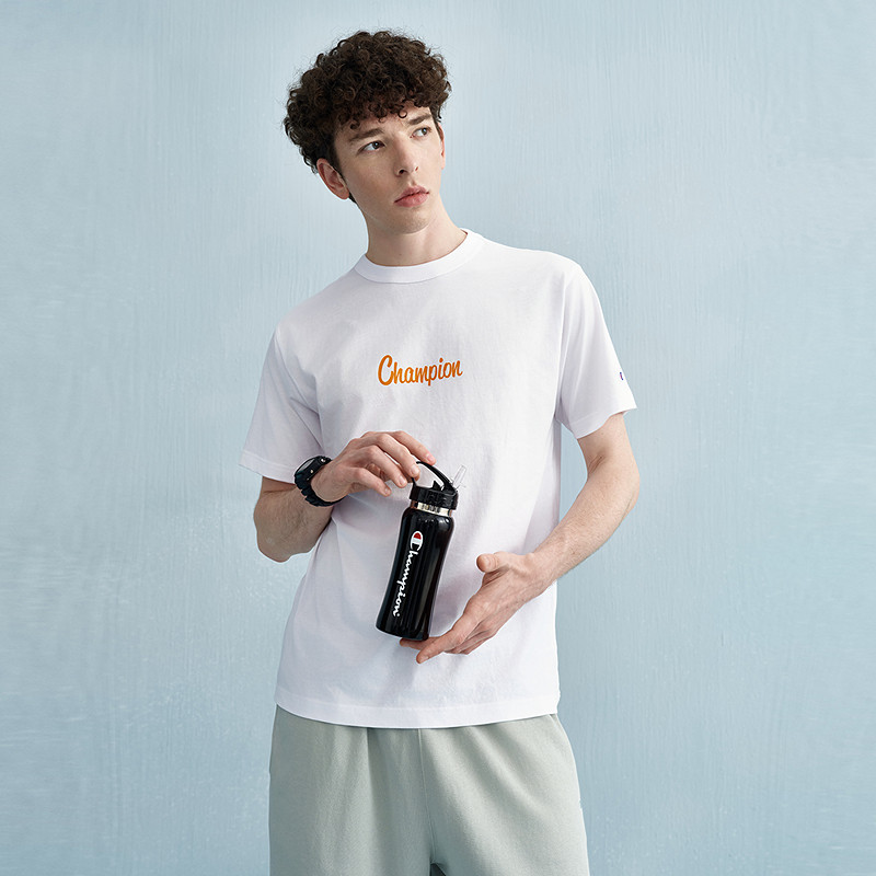 Champion冠军短袖男2026夏季新款T恤印花潮牌休闲风美式复古风女