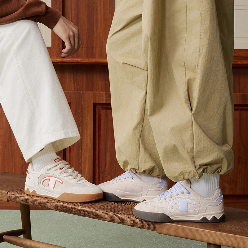 Champion冠军板鞋26春季新款男足训鞋情侣休闲低帮运动鞋德训鞋女,淘宝优惠券,粉丝福利购,淘宝优惠卷