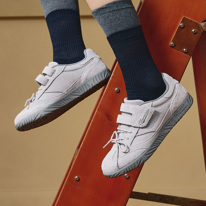 Champion冠军德训鞋2025秋冬新款女玛丽珍芭蕾风运动休闲鞋小白鞋 - 图0