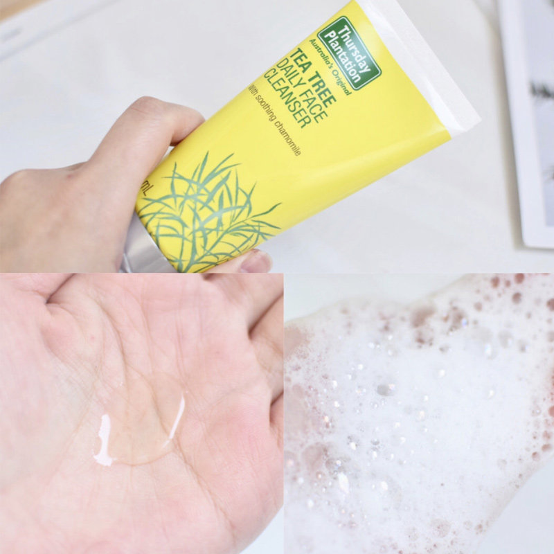 星期四农庄澳洲茶树女温和洗面奶 星期四茶树洁面