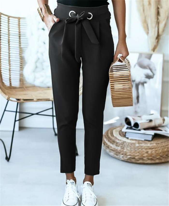 штаны жен брюки trousers women pants 女休闲裤子 - 图3