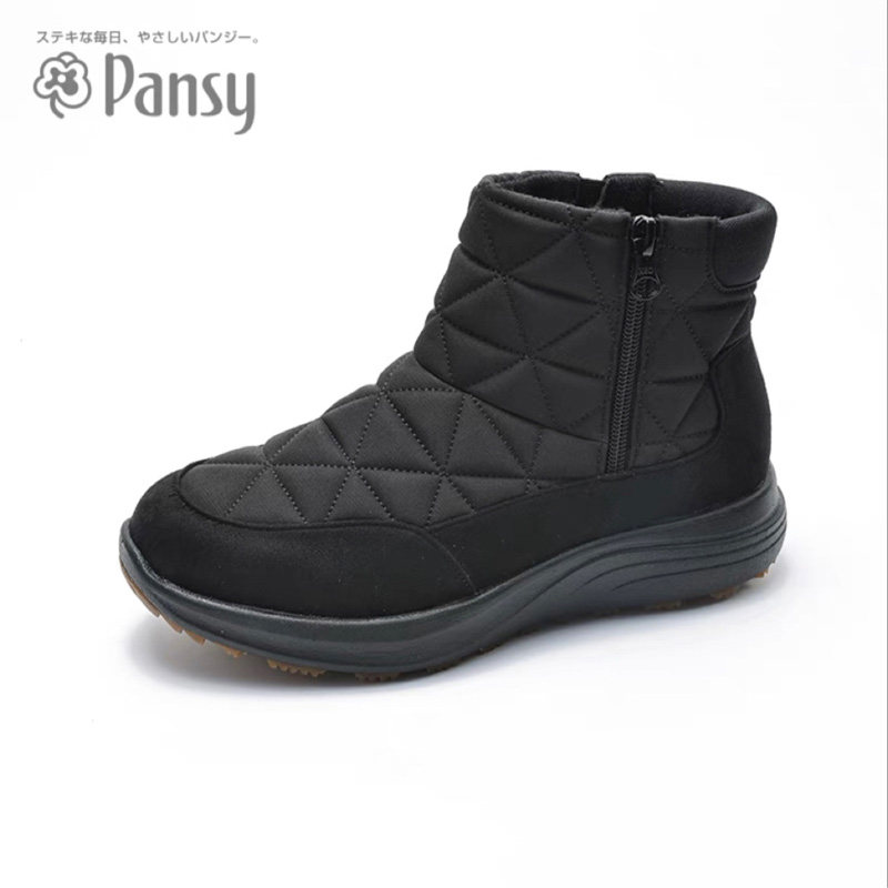 Pansy日本女运动休闲户外旅游轻便舒适防滑防水保暖舒适鞋冬3166,淘宝优惠券,粉丝福利购,淘宝优惠卷