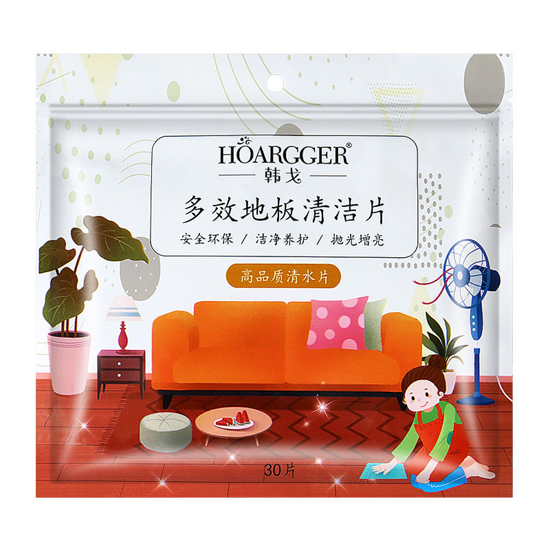 拖地用多功能清洁片清洗瓷砖清洁剂 恩芝梓彤洁瓷剂