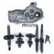GY6 Jinglong engine gearbox cover gear combination