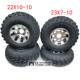 Accessories Big Bull 23x7-10 off-road tires with iron