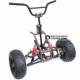 DIY four-wheel ATV suspension brake steering assembly